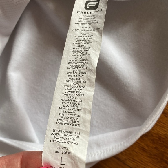 Fabletics Women's Sleeveless Zipper Front Vest Top - Picture 6 of 10